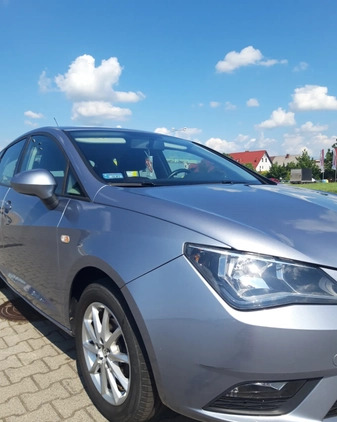 Seat Ibiza cena 37000 przebieg: 45473, rok produkcji 2017 z Knurów małe 191